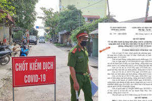 Bắc Giang: Huyện Hiệp Hòa chuyển sang giãn cách xã hội