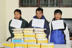 Điện Biên: Triệt phá, thu giữ 77 bánh heroin và 60 nghìn viên ma túy tổng hợp