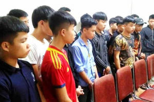 Nghệ An: Đi đánh ghen giúp bạn, 19 thanh niên bị bắt giữ