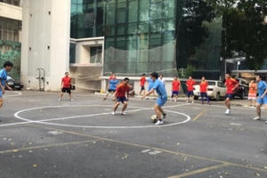 Trực tiếp Cúp bóng đá Bộ Tư Pháp