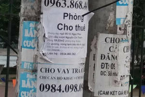 Phạt quảng cáo, rao vặt sai quy định: “Xin đừng phạt …cho tồn tại” Phạt quảng cáo, rao vặt sai quy định: “Xin đừng phạt …cho tồn tại”