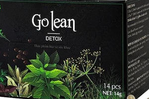 Thu hồi 2 lô sản phẩm Go Lean Detox