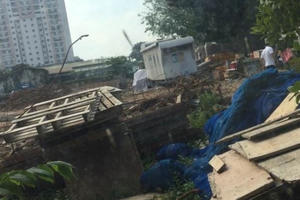 Tecco Đầm Sen đang thi công phần móng đã huy động vốn