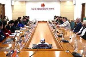 Quảng Ninh làm việc với đoàn famtrip của Hiệp hội Du lịch Ural (Liên bang Nga)