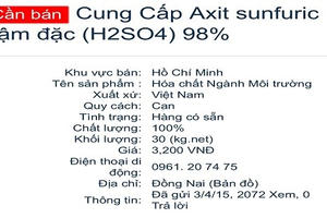 Ngang nhiên rao bán… sự trả thù tàn nhẫn