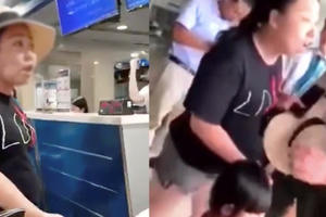 Sẽ giáng cấp nữ Đại úy công an chửi bới nhân viên sân bay