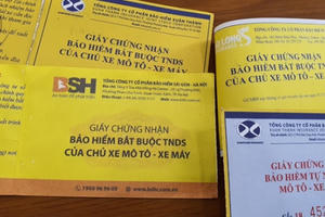 Bảo hiểm xe máy bắt buộc: Thu 765 tỷ đồng, chi trả 45 tỷ đồng trong năm 2019 Bảo hiểm xe máy bắt buộc: Thu 765 tỷ đồng, chi trả 45 tỷ đồng trong năm 2019