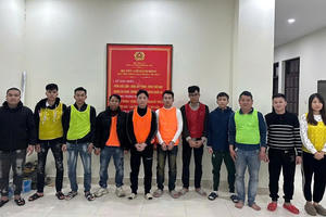 Bắt giữ 11 đối tượng liên quan đến hoạt động cho vay nặng lãi