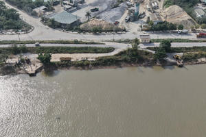 UBND tỉnh Hưng Yên chỉ đạo xử lý, giải tỏa bến bãi vi phạm phục vụ dự án ven sông