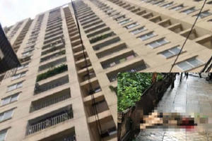 Hà Nội: Người phụ nữ rơi từ tầng 20 tòa nhà chung cư xuống đất tử vong