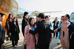 Ấn tượng chuyến bay đầu tiên năm 2026 tại Cảng hàng không Quốc tế Vinh