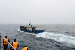 Hải đội 2 - Bội đội biên phòng Hải Phòng: Xua đuổi tàu Trung Quốc vi phạm chủ quyền vùng biển Việt Nam