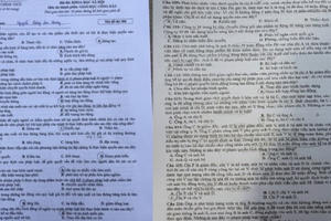 Đáp án đề thi môn Giáo dục Công dân THPT quốc gia 2019