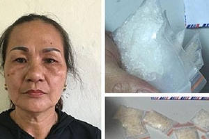 Hải Phòng: Bắt nữ quái buôn bán ma túy để nuôi chồng nghiện ngập