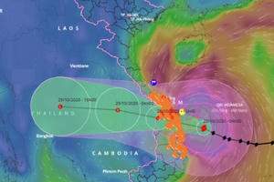 Bão số 9 áp sát ven biển Đà Nẵng đến Phú Yên