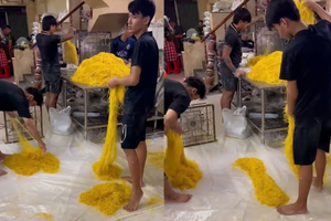 800 tấn mì tươi sử dụng chất cấm đã ra thị trường