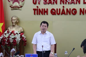Quảng Ngãi: Thành lập các Đoàn công tác ứng phó với bão số 9