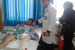 Lâm Đồng: Nối thành công vết thương đứt động mạch đùi