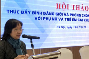 Nâng cao nhận thức, hỗ trợ pháp lý cho phụ nữ, trẻ em gái khuyết tật