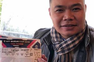 Người hâm mộ "sốc" với giá vé "chợ đen" trận chung kết lượt về AFF Cup 2018