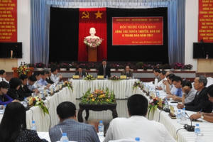 Giao ban công tác tuyên truyền, báo chí Tây Nguyên