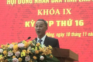 Ông Trần Văn Hiệp được bầu làm Chủ tịch UBND tỉnh Lâm Đồng