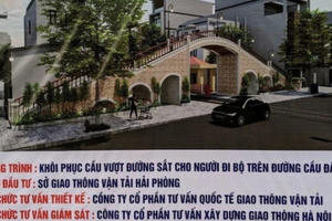 Hải Phòng khôi phục Cầu vượt đường sắt trên đường Cầu Đất