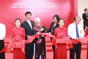 Trọn vẹn niềm vui ngày khánh thành Trường Tiểu học Long Khánh A3