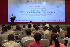 Chung tay xây dựng nền sản xuất thực phẩm an toàn, minh bạch Chung tay xây dựng nền sản xuất thực phẩm an toàn, minh bạch