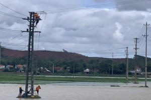 Lũ khẩn cấp trên sông Vu Gia nguy cơ cao gây ngập lụt diện rộng