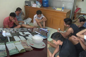 Thanh Hóa: Triệt phá sới bạc, bắt 18 con bạc đánh xóc đĩa