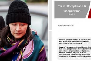 Mỹ tung bằng chứng buộc tội giám đốc tài chính Huawei