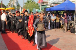 Độc đáo Khai hội đền Đồng Bằng tại Thái Bình