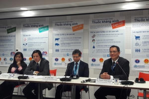 Việt Nam chung sức chống tình trạng kháng thuốc kháng sinh