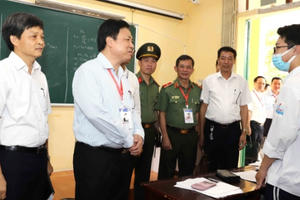 Hải Phòng cần chú trọng phát hiện các thiết bị công nghệ cao trong gian lận thi cử