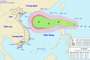 Dự báo thời tiết ngày 13/10: Áp thấp nhiệt đới trên biển có khả năng mạnh lên thành bão