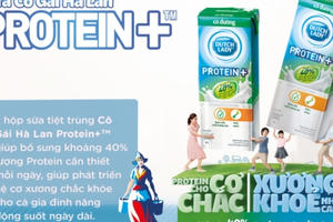 Cô gái Hà Lan ra mắt sữa tiệt trùng có đường Protein +TM    mới