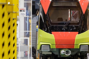 Ra mắt đoàn tàu đầu tiên tuyến metro Nhổn - ga Hà Nội