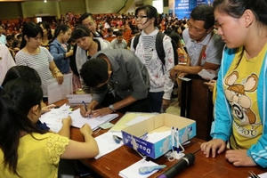 Tuyển sinh 2016: chưa xét tuyển chung