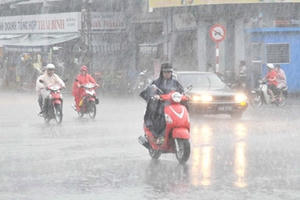 Dự báo thời tiết ngày 29/6: Cảnh báo mưa giông trong khu vực nội thành Hà Nội