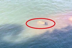 Điều tra danh tính thi thể nam giới trôi sông tại Hà Nội