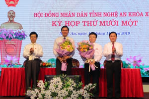 Tỉnh Nghệ An có hai tân Phó chủ tịch UBND tỉnh