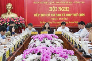 Bà Rịa – Vũng Tàu tiếp xúc cử tri sau Kỳ họp thứ 9, Quốc hội khóa XIV