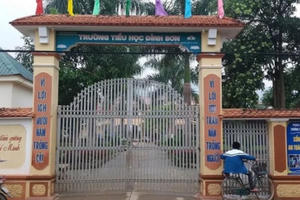 Nghệ An: Nghe tin con bị hành hung, bố xông vào trường đánh thầy hiệu trưởng