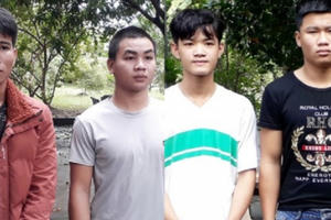 Nghệ An: Bắt giữ 4 đối tượng chuyên dùng hung khí đi trộm cắp và cướp tài sản