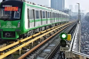 Sắp vận hành thử 20 ngày tuyến đường sắt Cát Linh-Hà Đông
