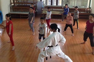 Cô nữ sinh mắc bệnh tim với lòng đam mê võ thuật