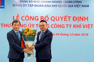 Phó Tổng giám đốc PVN làm Bí thư Đảng ủy PV GAS