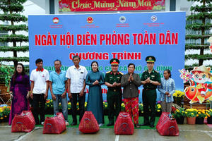 Chuỗi hoạt động ý nghĩa thiết thực trong Ngày hội Biên phòng toàn dân tại Cần Thơ