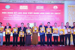 Hội ngộ Kỷ lục gia lần thứ 33 - Hành trình Tôn vinh những giá trị Nội dung
